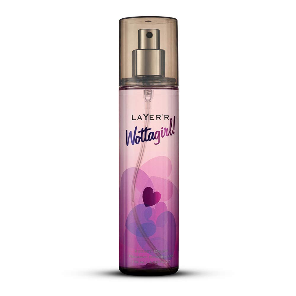 Layer'r Wottagirl Secret Crush + Amber Kiss Floral & Fragrant Body Splash Each 135ml 4.56 Fl.oz. | Combo Of 2 Layer'r Wottagirl Secret Crush + Amber Kiss Floral & Fragrant Body Splash Each 135ml 4.56 Fl.oz. | Combo Of 2