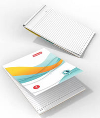 Executive Pad A4 Size, 100 Pages Per Pad, Writing Paper For Office, Home & Students, Pack Of 5