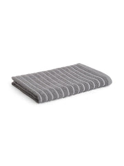 Welspun 2 In-1 100% Cotton 400 Gsm Bath Towel (Gunmetal Grey)