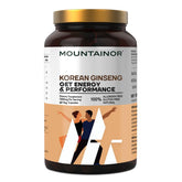 Mountainor Pure Korean Ginseng Root Extract Capsules 1500mg Plant Based Supplement, Advanced Endurance Support For Men & Women, Improves Strength, Stamina | 60 Veg Capsules 100gm 0.2lbs