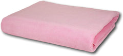 Tiqh 100% Zero Twist Cotton Highly Absorbent & Quick Dry Extra Large Soft Beach Towel 600 Gsm (Pink)