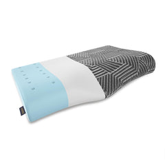 Advance Gel Blended Cervical Memory Foam Pillow, Grey, King Size - 23 X 14.5 X 4.5 Inch | Neck & Shoulder Support, Pillow For Sleeping | Improves Posture & Spinal Alignment - Set Of 1