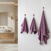Spread Spain Microfiber 1 Bath + 2 Hand Towel 360 Gsm | Extra Soft Plush High Absorbent Bath Towel For Men & Women (Fashion Fruit)