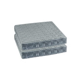 Chair Cushion Pad, High-Resilience & Memory Foam Pillow, Grey, Standard Size - 16 L X 16 W X 3 H Inch | Seat Cushion For Chair, Hip Support & Back Pain Relief | Sitting Pillow - Set Of 1