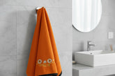 Ivaza Bamboo Face Towel 200 Gsm | Embroidery Boutique Ultra-Soft & Highly Absorbent Reusable Bamboo Fiber Cloths (Multicolor) - 1 Pcs
