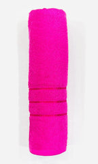 Bombay Dyeing Flora Large Size Bath Towel 500 Gsm (Dark Pink)