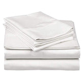 100% Microfiber Double Bedsheet With 2 Pillow Cover - 90 X 100 Inches, White | Luxury & Durability | Lightweight Fabric Suitable For Warmer Seasons & Less Chilly Nights