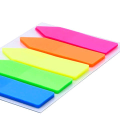5 Color Sticky Notes, Arrow Flags Self Adhesive Sticky Note, Text Highlighter Sticky - Set Of 1