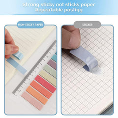 Self-Adhesive Sticky Tabs, Sticky Index Tabs For Books Page Markers, Sticky Notes - 1000 Pcs