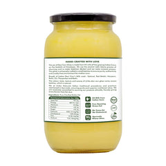 Natural Himachal A2 Desi Cow By Jivika Naturals | Good Source Of Vitamin A & Healthy Desi Ghee Perfect For Bakes Cookies | 1 Litre (500ml * 2) | 33.8 Ounce | Jar Pack