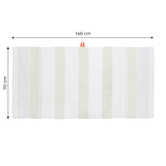 Thirsty Towel By Doctor Towels Bamboo Bath Towels 300 Gsm | Super Soft & High Absorbency Towel, Dobby Quick Dry Bath Towel (Sandy Meadow)