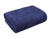 Terry'S Soft 100% Cotton Bath Towels 500 Gsm | Large Size Luxury Bath Towel Soft & Absorbent Bath Towel For Men & Women (Dart Blue)
