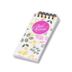 Professional Writing Daily Notepad, Memo Pad, Unruled, Spiral Bound Cover Journal, Set Of 4