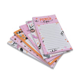 To Do List, Memo Notepad, Writing Pad Gift Pack For Daily Bucket List Planner | Set Of 6