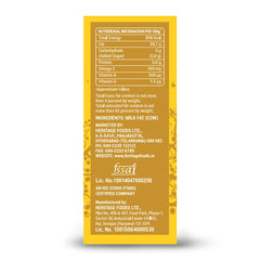 Pure Organic Cow Ghee By Heritage | Good Source Of Healthy Desi Cow Ghee Perfect For Halwa & Sweets | (1 Litr) 33.8 Ounce | Box Pack