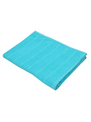 Kopa By Bianca Reversible One Side Terry 100% Cotton Bath Towel 500 Gsm (Soho) - Sky Blue