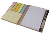 Memo Note Pad In Diary Style With Sticky Notes Pen Regular Notebook Single 70 Pages