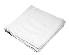 Space Fly Cotton Face Towels 300 Gsm | Soft & Absorbent Face Napkins For Daily Use | Multipurpose Small Towel | Set Of 2 (White)