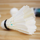 SPOCCO SC79 Tournament Grade Impact Badminton Shuttlecocks , Speed 76 | White , Pack Of 10