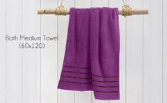 Spread Spain 100% Cotton Hand Towel 600 Gsm | Soft, Fluffy, Super Absorbent & Quick Dry Towels For Pool, Spa & Gym (Lilac)