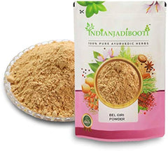 Indianjadibooti Bel Bael Fruit Powder, Controls Digestive Fire, Loose Motions &Supports Healthy Bowel Functions | 400gm 0.8lbs