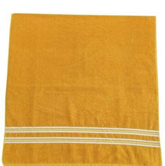 Dream Shades Cotton Soft Bath Towel 500 Gsm | Ultra Soft, Absorbent & Quick Dry Towel For Bath, Beach, Pool, Travel & Spa Bath Towel (Yellow)