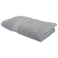 Patpug 100% Indian Ultra Soft Cotton 500 Gsm Highly Absorbent, Fade Resistant, Quick Drying Large Bath Towel (Silver Grey)