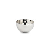 Silver Stainless Steel Katori Set Of 6 - Royal Lapiz Series | Mirror Finish Premium Dal Bowls Wati - Serve Ware, Dinnerware & Tableware | Ribbed Pattern