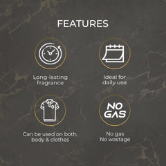 Layer'r Shot Knight Rider Fragrant Body Spray For Men 130ml 4.39 Fl.oz. | Long Lasting Fresh Fragrance