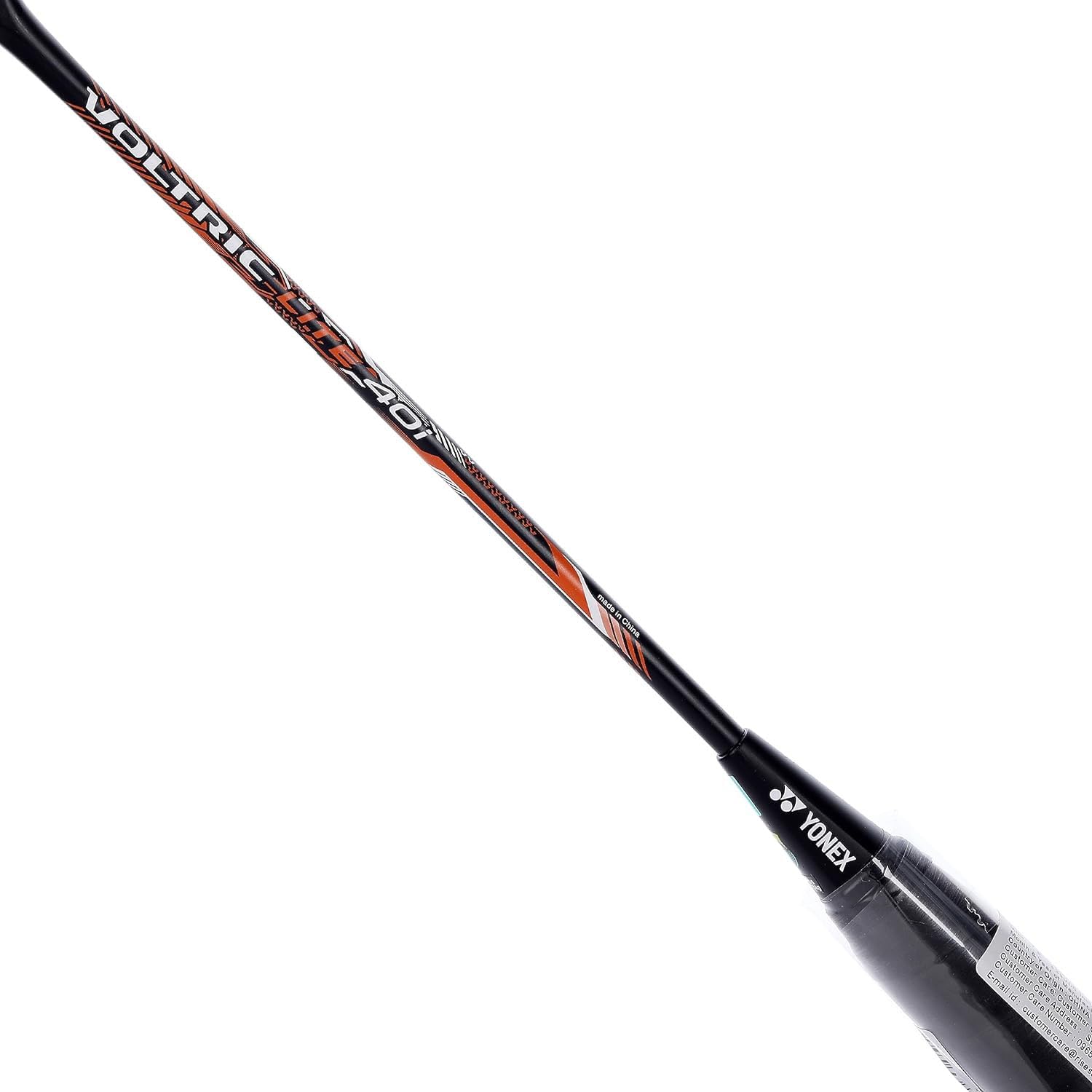 Yonex VOLTRIC LITE 40i Strung Graphite Badminton Racket, For Intermediate Players | 30 Lbs Tension, 5U G4, Colour - Blue Orange Yonex VOLTRIC LITE 40i Strung Graphite Badminton Racket, For Intermediate Players | 30 Lbs Tension, 5U G4, Colour - Blue Orange