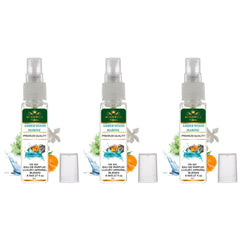 Menjewell Amber Wood Marine Eau De Parfum For Man 8ml 0.27 Fl.oz. Each Pack Of 3 | Luxury Apparel Parfum | Long Lasting