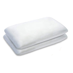 Memory Foam Small Rectangle Cushion Pillow, For Car, Sofa, Diwan, Bed, Chair & Couch - 12 X18 Inch | Premium Decorative Cushion For Sofa | Throw Pillow For Back Support - Pack Of 2