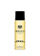 Riggs London Only Perfumed Deodorant Body Spray 250ml 8.4 Fl.oz. Unisex Fragrance | Long Lasting