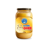 Pure A2 Milk Ghee By Go Amrut | Rich In Nutrients Vitamins A, D & K Healthy Desi Ghee Good For Cooking, Baking | (500ml) 16.9 Ounce | Jar Pack