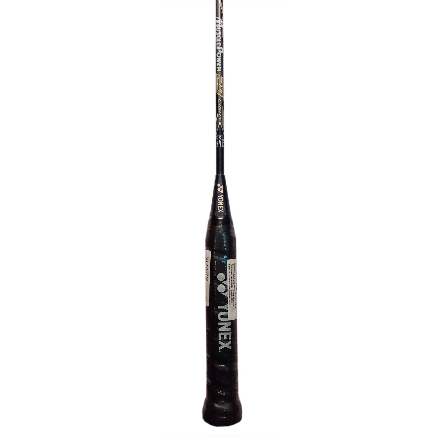 Yonex Carbon Fibre, Graphite MUSCLE POWER 29 LIGHT 2020 Model Slim Shaft Badminton Racquet, Colour - Dark Grey, Grip Size - 3 3/8 Inches Yonex Carbon Fibre, Graphite MUSCLE POWER 29 LIGHT 2020 Model Slim Shaft Badminton Racquet, Colour - Dark Grey, Grip Size - 3 3/8 Inches