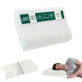 Cervical Pillow For Neck Pain & Shoulder Pain Relief, White - XXXL King Size | Memory Foam Pillow - Spondylitis Orthopedic Pillow | Neck Support Pillow For Sleeping - Contour Medical Pillow