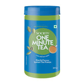 Society One Minute Tea Elaichi Flavor Instant Tea Premix - 500gm Jar, 17.6 Ounce | Made With Cardamom - Low Caffeine Chai Patti | Homemade Recipe Flavored Instant Tea
