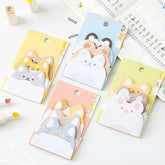 1 Pcs Animal Character Sticky Note Pads Self Stick Notes Notes Study School Accessories 45 Sheets