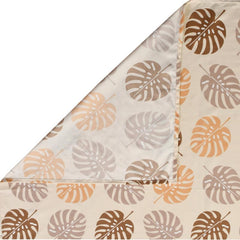 Single Bedsheet With 1 Pillow Covers - 60 X 90 Inches, Beige | Super Soft Premium Brushed Glace Cotton Bedsheet, Breathable & Wrinkle Free