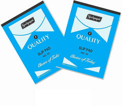 Slip Pad No. 22-10.5 X 16.5 Cm Plain Paper Memo Note Pad, 80 Sheets, 160 Pages, Pack Of 15