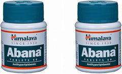 Himalaya Abana, Stabilizes Raised Systolic Blood Pressure & Reduces Physical, Chemical And Biological Stress | 60 Tablets (Pack of 2)