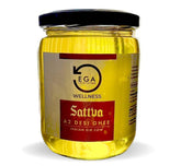 Natural Premium Sattva A2 Desi Gir Cow Ghee By Ega Wellness | High In Protein Fiber & Nutrients Healthy Desi Ghee Good For Brain Health | (500ml) 16.9 Ounce | Jar Pack