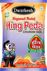 Dwarkesh Ayurved Hingwadi Modak Hing Peda Churan Goli 500gm,