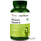 Andme Vitamin E Capsules, Skin Glow Supplements 10 Mg For Glowing Skin & Hair, Reduces Wrinkles , Face Brightening Skin Supplement For Women | 60 Tablets , 100gm 0.2lbs
