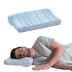 Cervical Contour Memory Foam Orthopedic Bed Pillow For Sleeping, Pain Relief | Washable Zippered Pillow Cover, Adjustable Pillow | Well Suited For All Sleeping Styles, Best Pillow