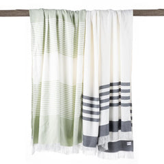 Wakefit Bamboo Bath Towel 800 Gsm | Large Size Bath Towel For Men & Women (Mint & Goose)- Pack Of 2