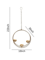 METAL WALL HANGING CANDLE HOLDER STAND TEALIGHT CANDLE BEST FOR FESTIVE OCCASION