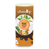 Chaizup Premium 1 Min Instant Ginger Tea Premix - 1 Kg Can, 35.2 Ounce | Just Add Hot Water - Assam Adrak Chai Powder | Low Caffeine, No Added Color - Home Like Tea