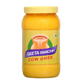 Organic Cow Desi Ghee By Geeta Swachh | Natural & Healthy Curd-Churned Desi Cow Ghee Good For Body Health | (2 Litre) 67.6 Ounce | Jar Pack
