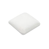 Memory Foam Square Cushion Pillow, For Car, Sofa, Bed, Diwan, Couch, Standard Size - 16 X16 Inches | Premium Decorative Square Cushion For Sofa | Throw Pillow For Back Support - Pack Of 1